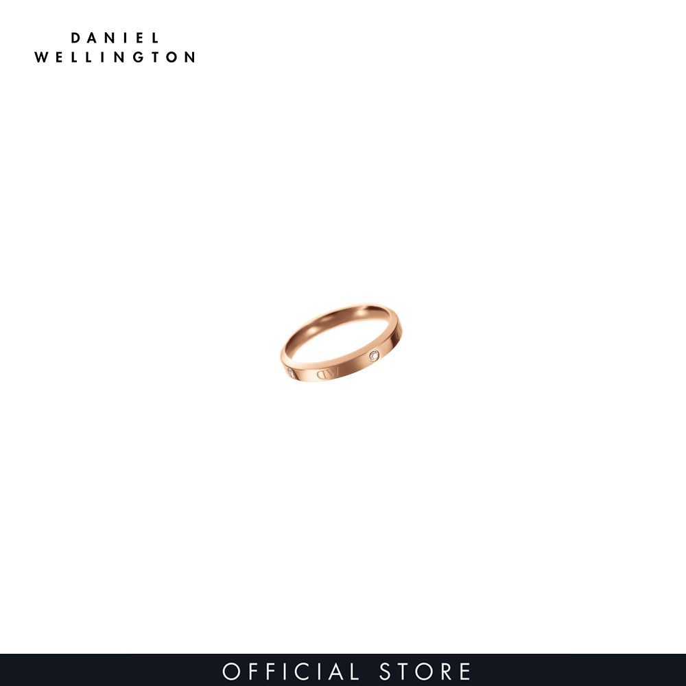  Nhẫn Daniel Wellington màu  Vàng hồng - Classic Ring  - DW00400220 