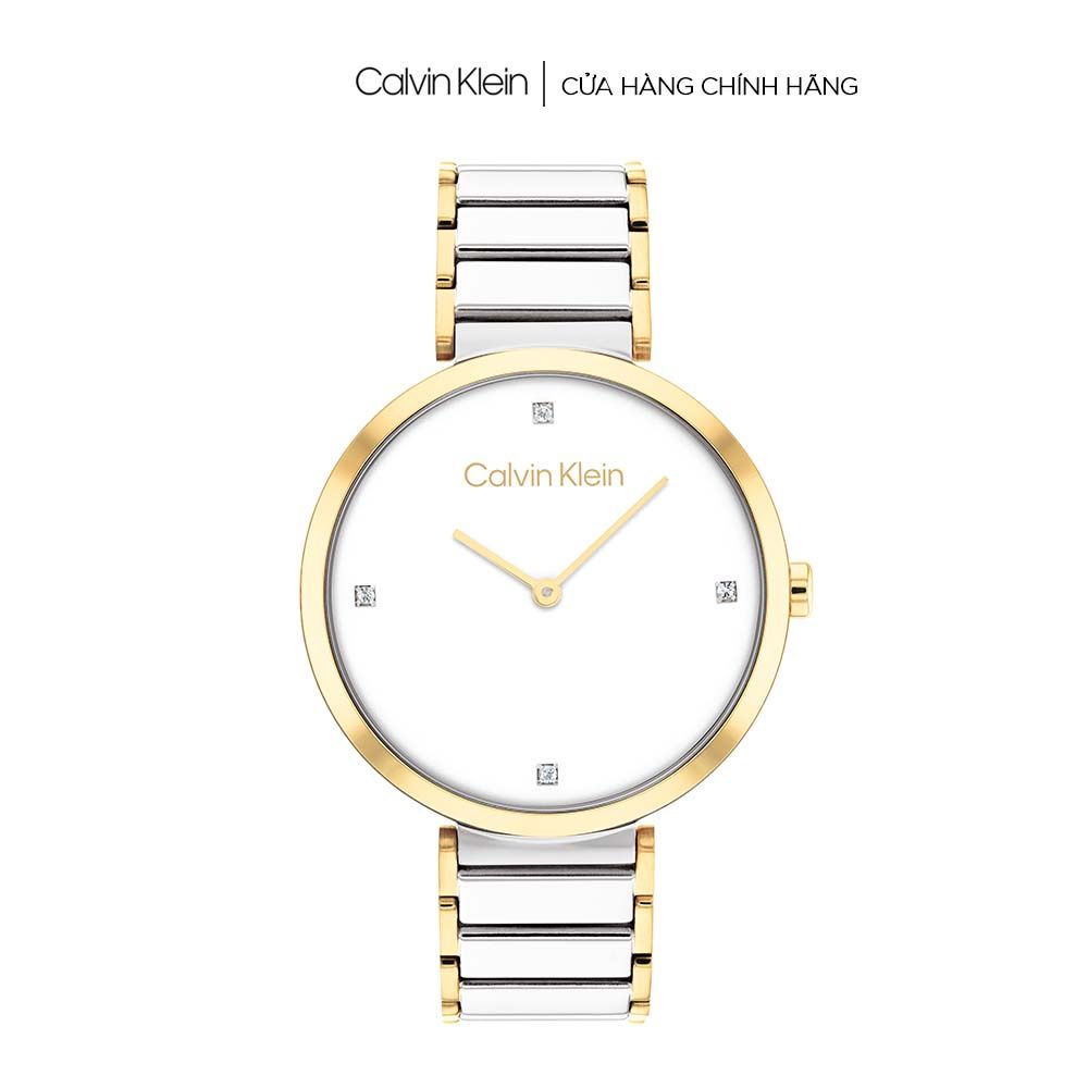  Đồng hồ Calvin Klein Nữ dây Kim loại SS22 - Minimalistic T Bar CK 25200134 