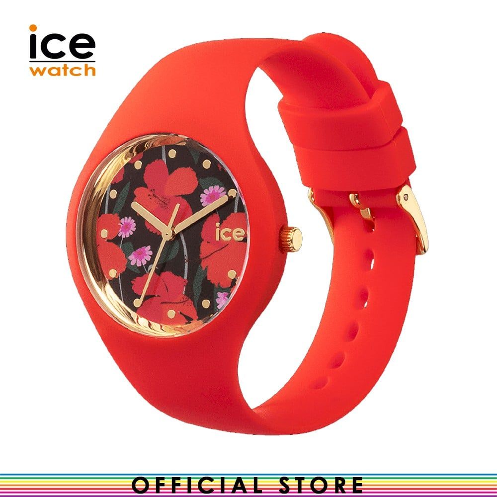  Đồng hồ Nữ Ice-Watch dây silicone 34mm - ICE Flower 017576 
