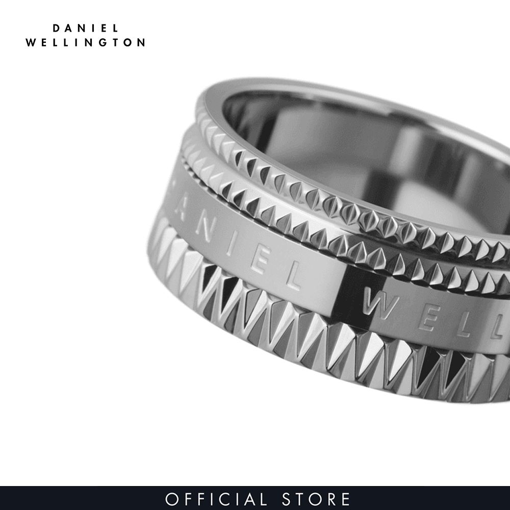  Nhẫn Daniel Wellington màu bạc - Elevation Ring - DW00400203 