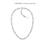  Dây chuyền Calvin Klein Nữ màu bạc (Combo 3 dây) SS22 - Linked CK 35700002 