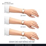  Đồng hồ Nữ Daniel Wellington dây Kim loại - Iconic Link Pastel 28mm DW00100537 