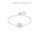  Vòng tay Nữ Calvin Klein màu Bạc - Minimal Circular 35000134 