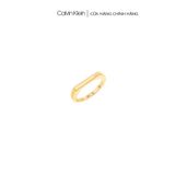  Nhẫn Nữ Calvin Klein màu Vàng - Faceted 35000188D 