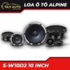 Loa Sub Hơi - Siêu Trầm Alpine S-W10D2 10 INCH