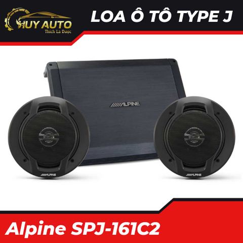 Alpine SPJ-161C2 LOA ĐỒNG TRỤC (TOÀN DẢI) 2 CHIỀU - 6 INCH