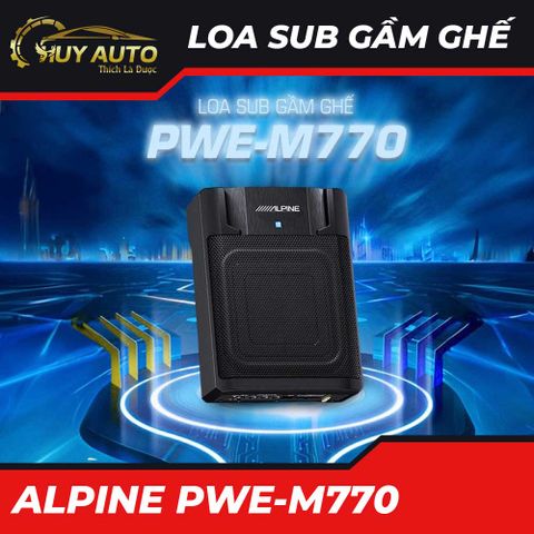 Loa Sub Gầm Ghế Alpine PWE-M770