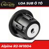 Loa Sub Hơi Siêu Trầm Ô Tô Alpine R2-W10D4 10/12 INCH (4Ω+4Ω)