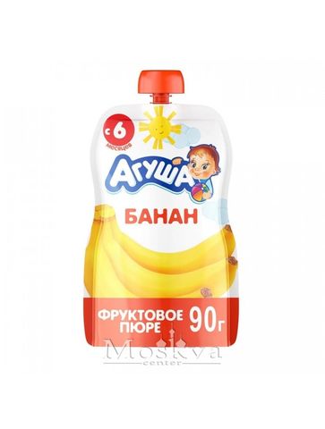 Hoa Quả Nghiền Agusha Chuối 90G Của Nga