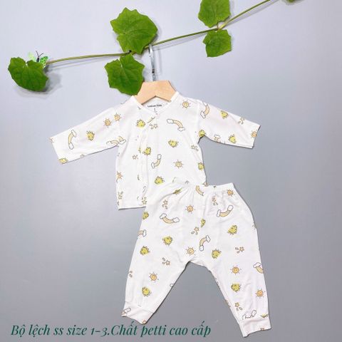 Bộ Dài Tay Cài Lệch Leeleekids