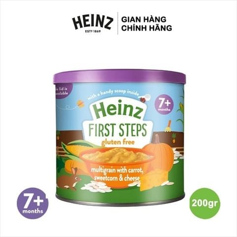 BAD Heinz bí đỏ, ngô, cà rốt, phomai 7+