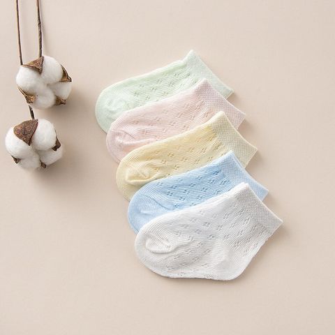 Set 5 Đôi Tất Lưới Voi 0-6M