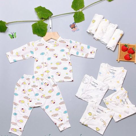 Bộ Dài Tay Cài Lệch Leeleekids