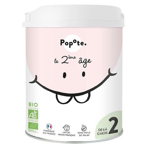 Sữa Hữu Cơ Popote Bio Pháp Số 2 800G