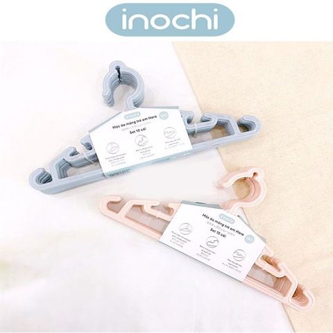 Set 10 Móc Nhựa Trẻ Em Inochi