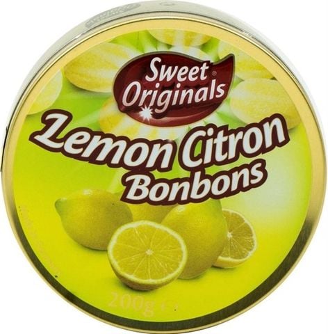 Kẹo Bonbons Sweet Originals Lemon Citron 200Gr