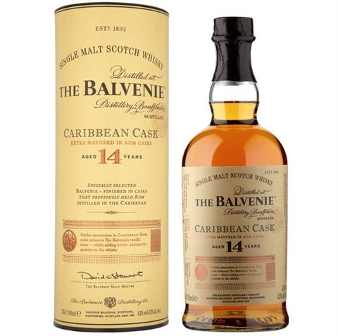 Rượu The Balvenie Caribbean Cask 14 uk 700ml