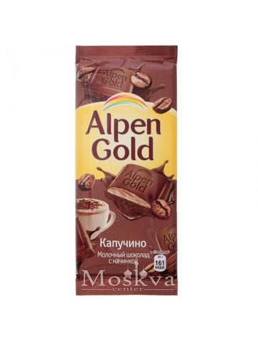 Socola Thanh Alpen Gold Cappuchino Của Nga