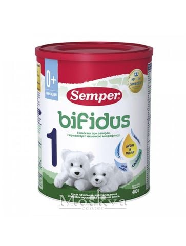 Sữa Semper Bifidus Số 1 400Gr Của Nga