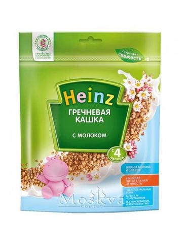 Bột Ăn Dặm Heinz Vị Kiều Mạch Sữa 200G Của Nga