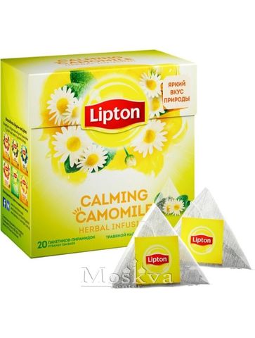 Trà Đen Lipton Vị Hoa Cúc Bạc Hà Của Nga