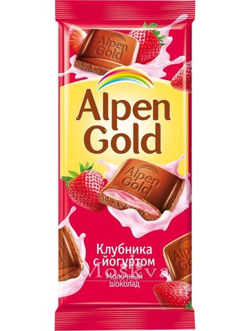 Socola Thanh Alpen Gold Dâu Của Nga