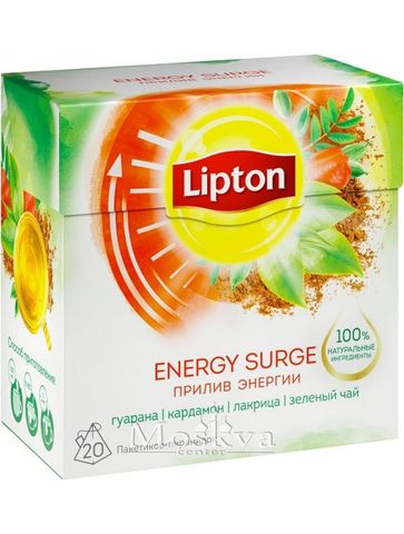 Trà Đen Lipton Energy Surge Của Nga