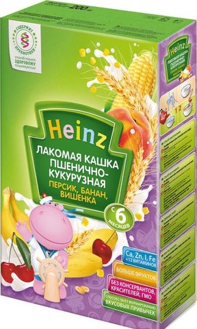Bột Ăn Dặm Heinz Sữa Lúa Mỳ Ngô Hoa Quả 200G Dành Cho Bé Từ 6 Tháng Tuổi