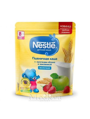 Bột Ăn Dặm Nestle Lúa Mỳ Táo Dâu Cho Bé Từ 8 Tháng Của Nga