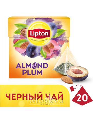 Trà Đen Lipton Vị Mận Đen Hạnh Nhân Của Nga