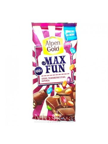 Socola Thanh Alpen Gold Max Fun Hồng​​​​​​​ Của Nga