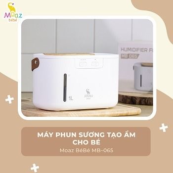 Máy Phun Sương Tạo Ẩm Moaz Bébé Mb-065