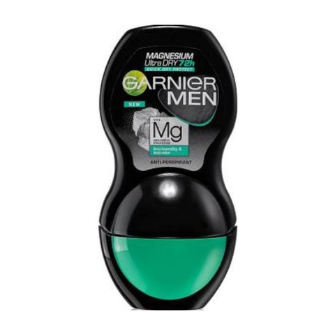 Lăn Khử Mùi Nam Đen Bạc 72H Garnier