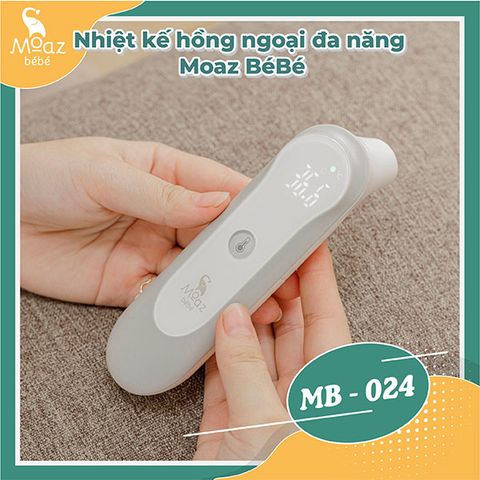 Nhiệt Kế Hồng Ngoại Moaz Bébé Mb-024