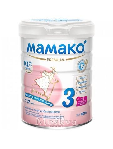 Sữa Dê Mamako Số 3 Hộp 800G Của Nga