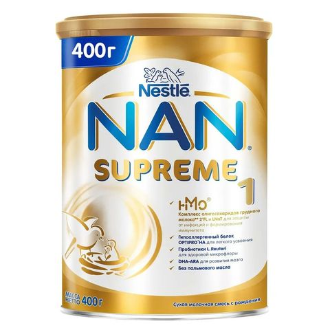 Sữa Nan Supreme Của Nga Cho Bé 0-12 Tháng Tuổi 400Gr