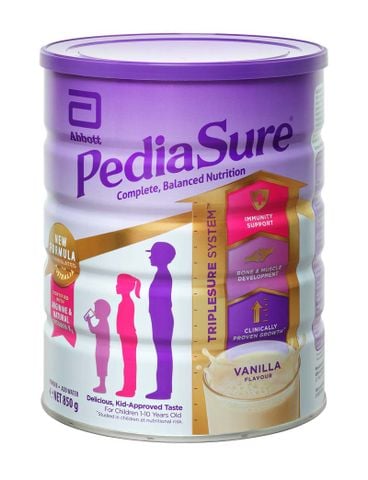 Sữa Pediasure Úc Vị Vani 850G Cho Trẻ Từ 1 Đến 10 Tuổi