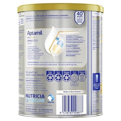 Sữa Aptamil Profutura Úc Số 3 900G