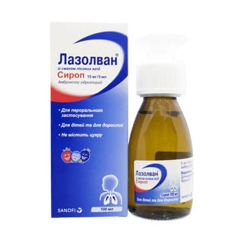 Siro Lazolvan 15Mg/5Ml 100Ml