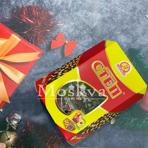 Kẹo Socola Step Đỏ Hộp 400Gr