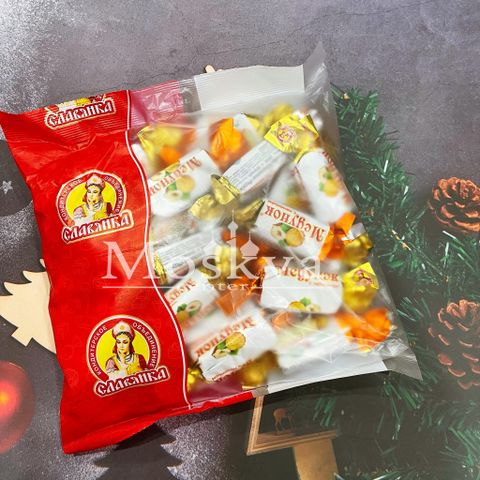 Kẹo Caramel Hồ Đào Bánh Quy Medunok Gói 500Gr