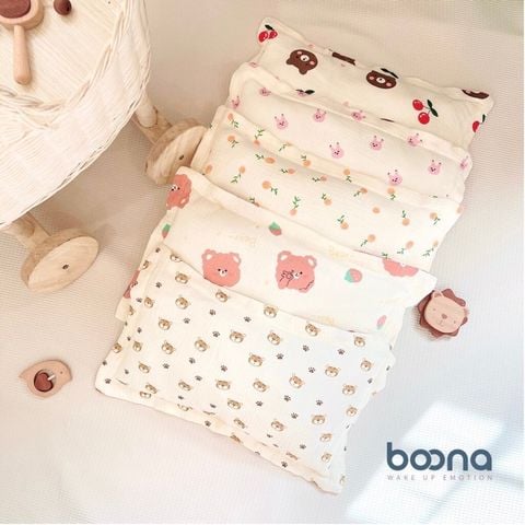 Gối Bông Xô Muslin Boona