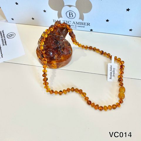 Vòng Hổ Phách Đeo Cổ Cho Bé Russian Amber