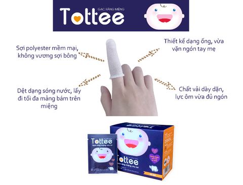 Rơ Lưỡi Tottee 30Pcs