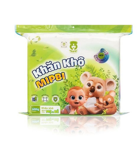 Khăn Khô Đa Năng Mipbi 600g