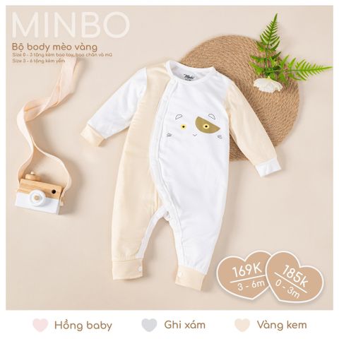 Bộ Body Minbo Mèo Vàng