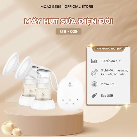 Máy Hút Sữa Moaz Bébé Mb-029