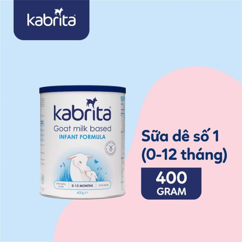 Sữa Dê Kabrita Số 1 400g Cho Trẻ 0-12 Tháng