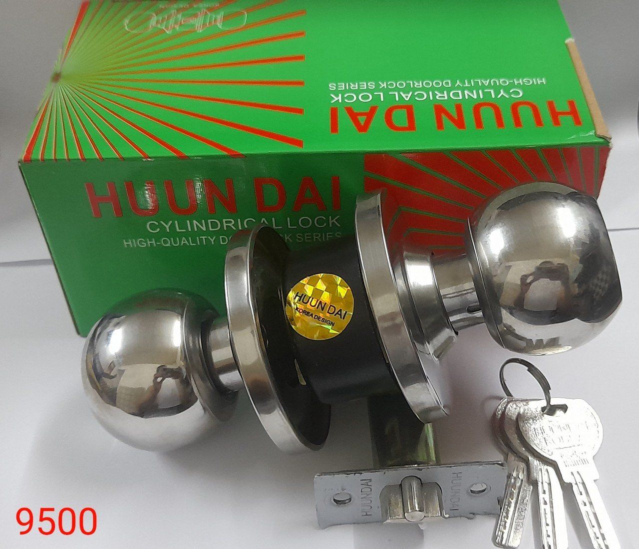 KHÓA NẮM TRÒN HUUDAI 9500