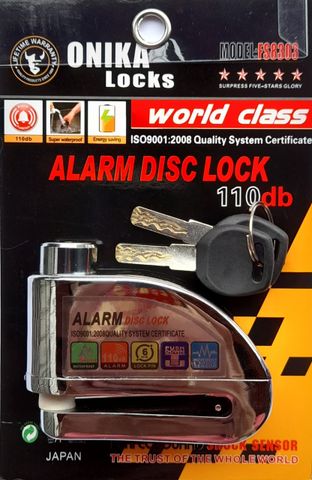  KHÓA ĐĨA BÁO ĐỘNG ONIKA # INOX FS8303 